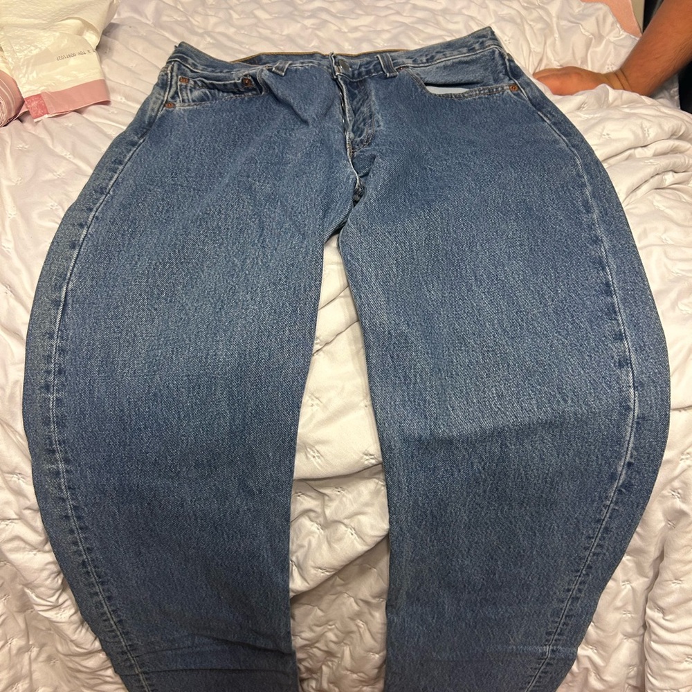 Levi's Classic Blue Denim Jeans